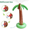 Inflatable Palm Tree Yard Sprinkler Toy A8397