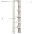 Bleached Walnut Wood Closet System R738986