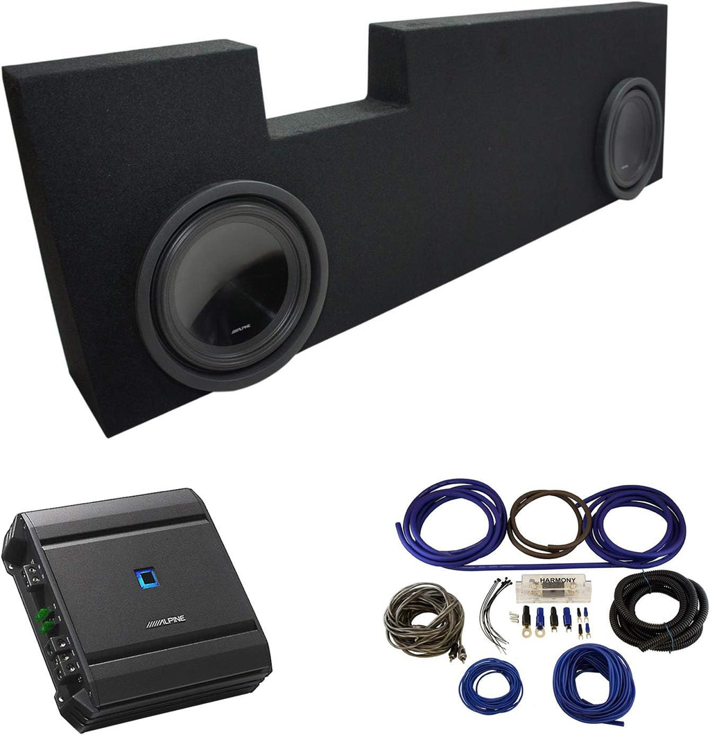 Dual 10 Sub Box Enclosure Package E6321