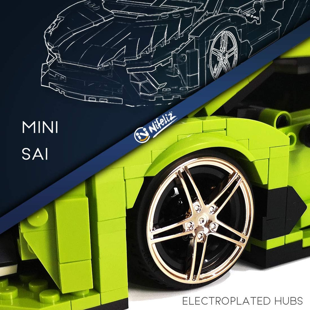 1:14 Scale Sports Car Building Blocks Model (1133 Pcs) Z146