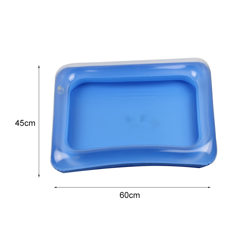 Inflatable Sand Tray PVC Sandbox Table Beach Sandbox Tray H375603