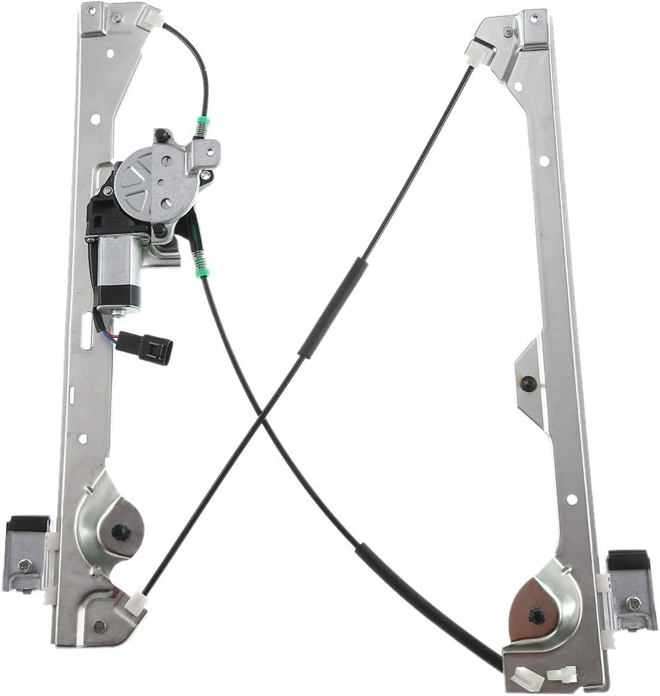 Power Window Regulator with Motor Rear Left Driver Side Pack of 2 A1262