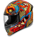 Red Small Motorcycle Helmet X657