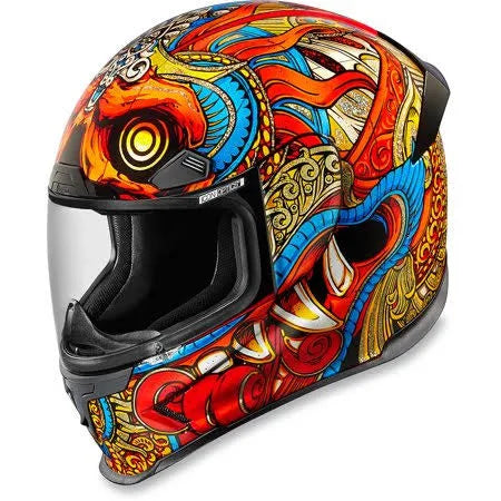 Red Small Motorcycle Helmet X657