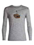 XXL Camper Lift / Metro Heather Long Sleeve Crewe Top G722504