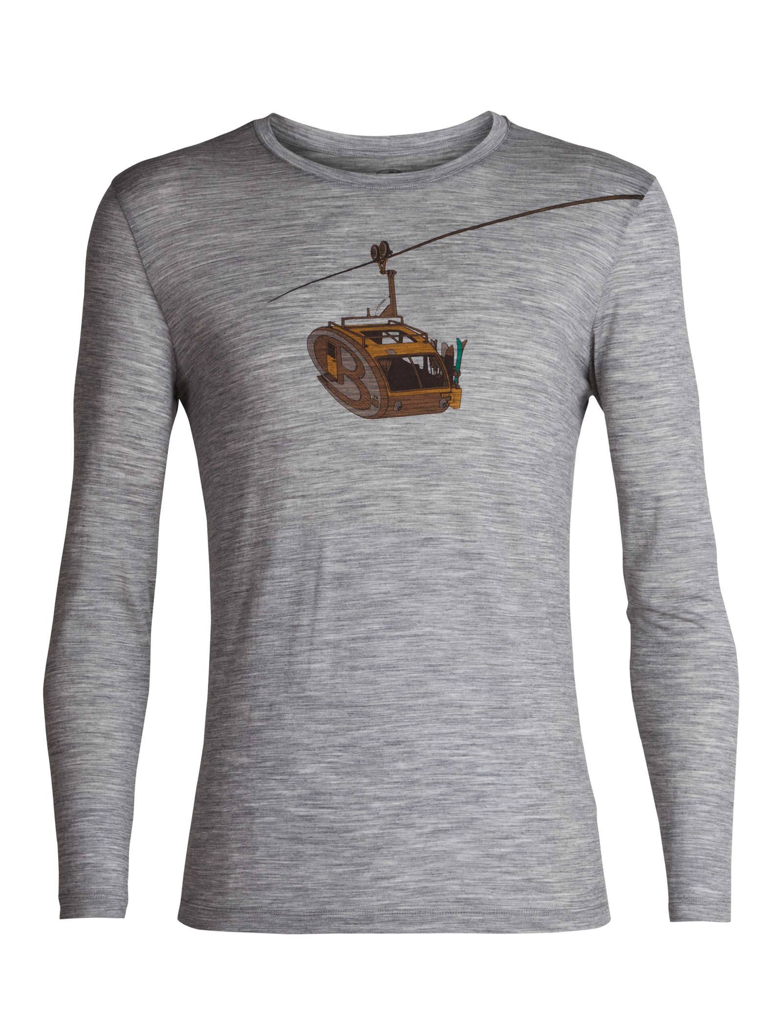 XXL Camper Lift / Metro Heather Long Sleeve Crewe Top G722504