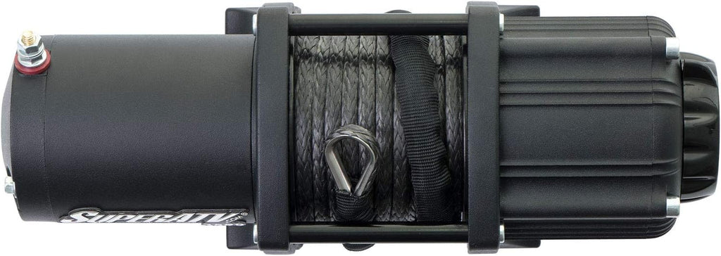 Black Ops Winch with Heavy Duty Winch Mounting Plate, 3/16" Steel Plating, Pack of 2 Q325725