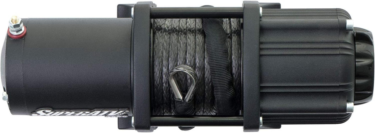 Black Ops Winch with Heavy Duty Winch Mounting Plate, 3/16" Steel Plating, Pack of 2 Q325725
