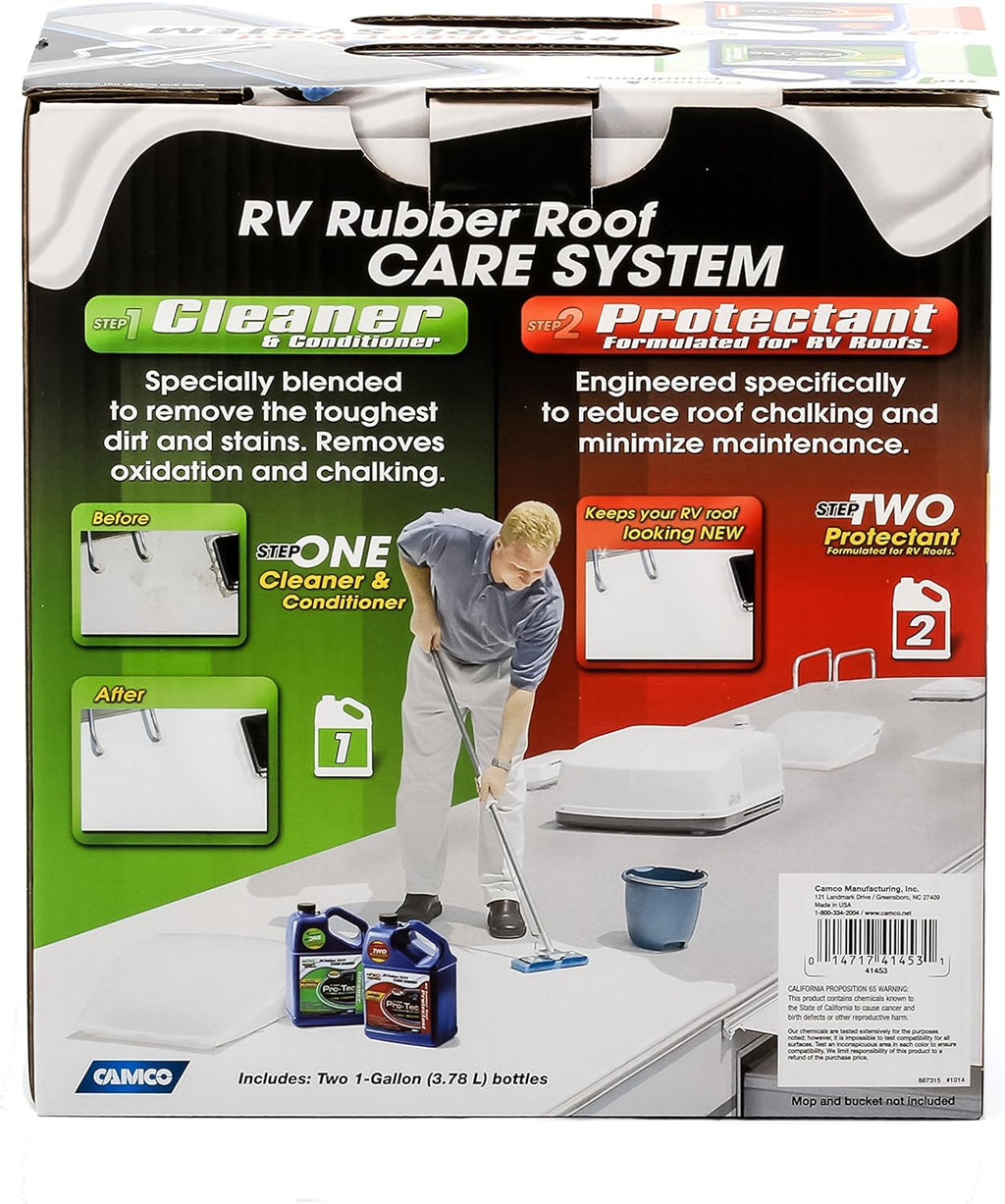 2 Pack RV Rubber Roof Care System I249