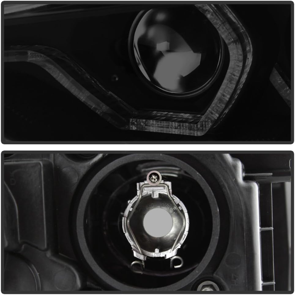 Black Smoke LED Projector Headlights for BMW F30 Sedan Y43135