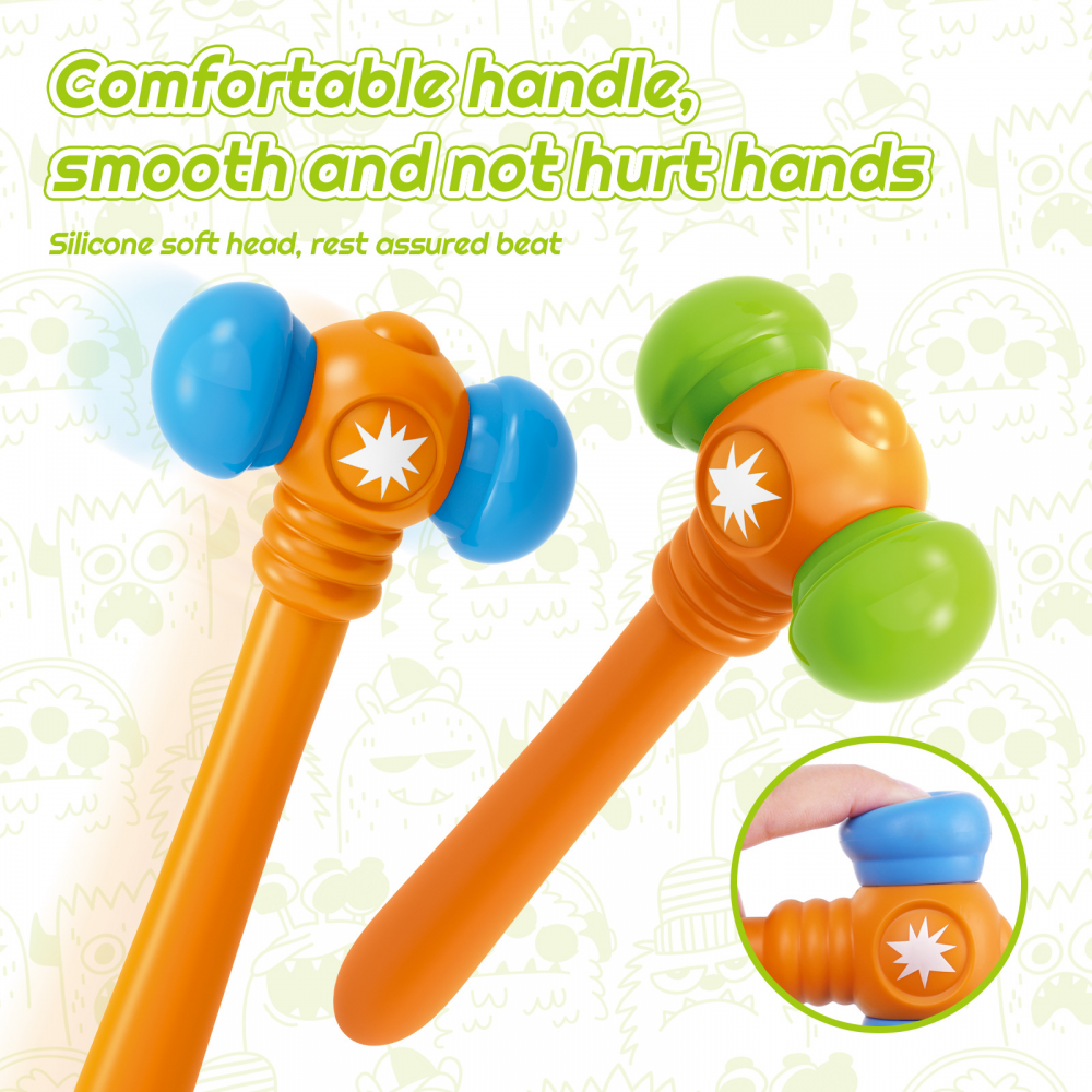 Whack A Mole Game Toy with 2 Hammers P393759