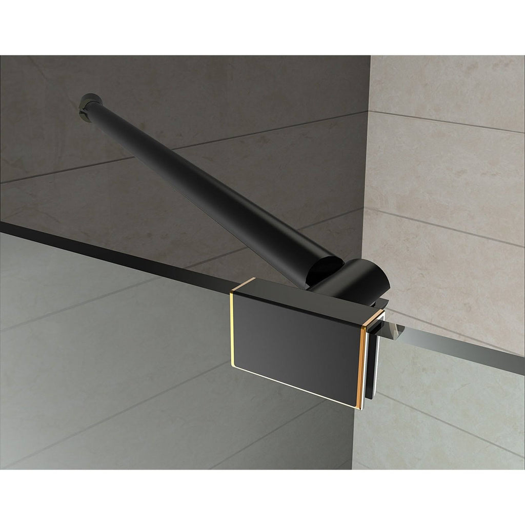 Frameless Shower Enclosure, 32x22 x 34x22 x 72 M6570