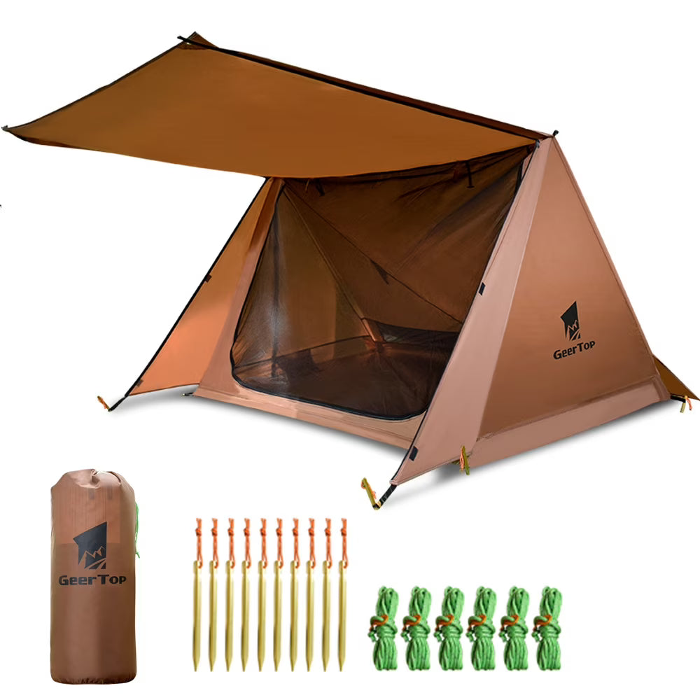 2-Person Dual-Layer Windproof Rainproof Tent L4961