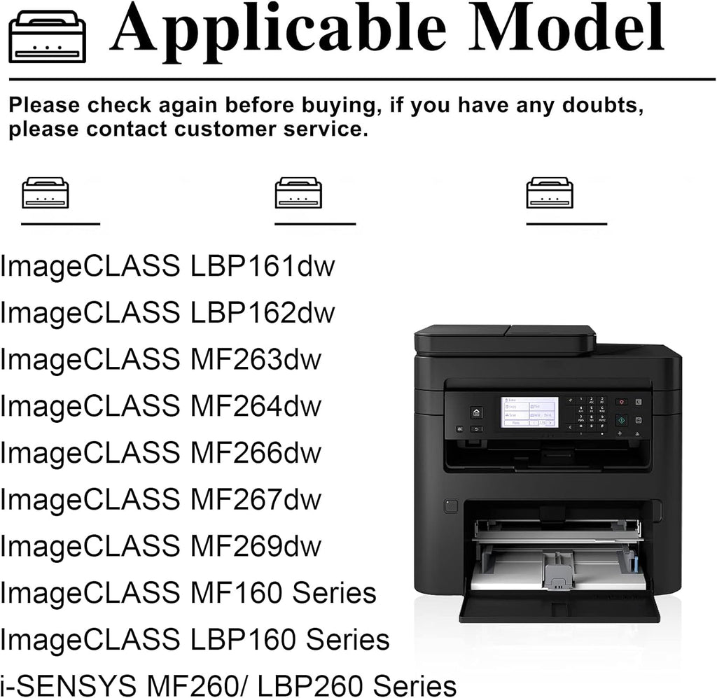 Black 5-Pack Compatible Toner Cartridge for ImageCLASS Printer T41504