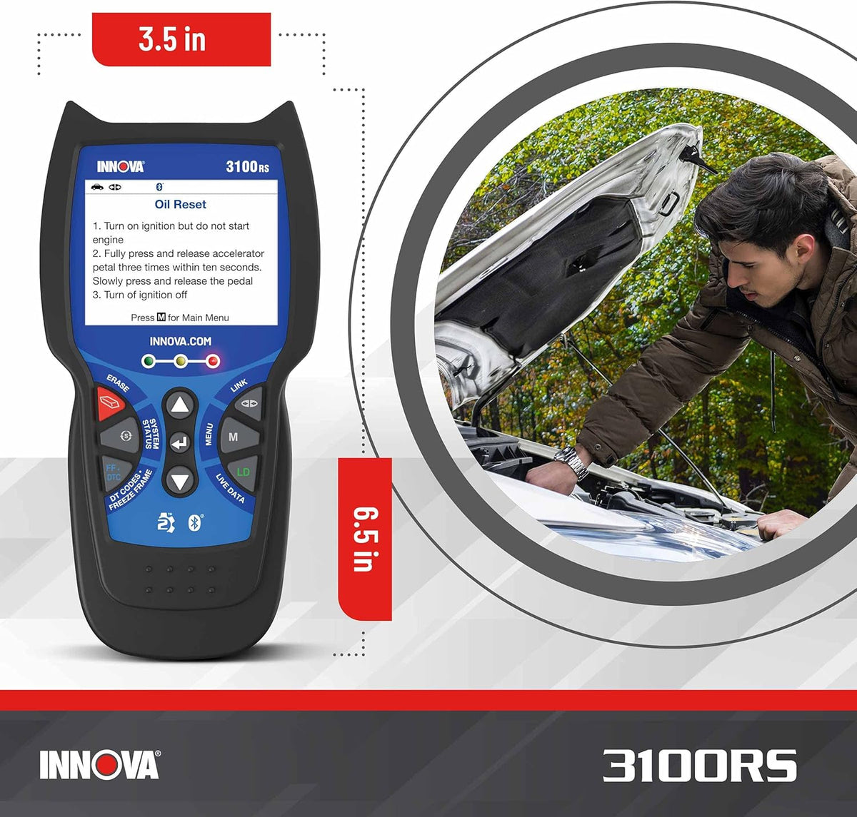 OBD2 Scanner with Live Data T8816