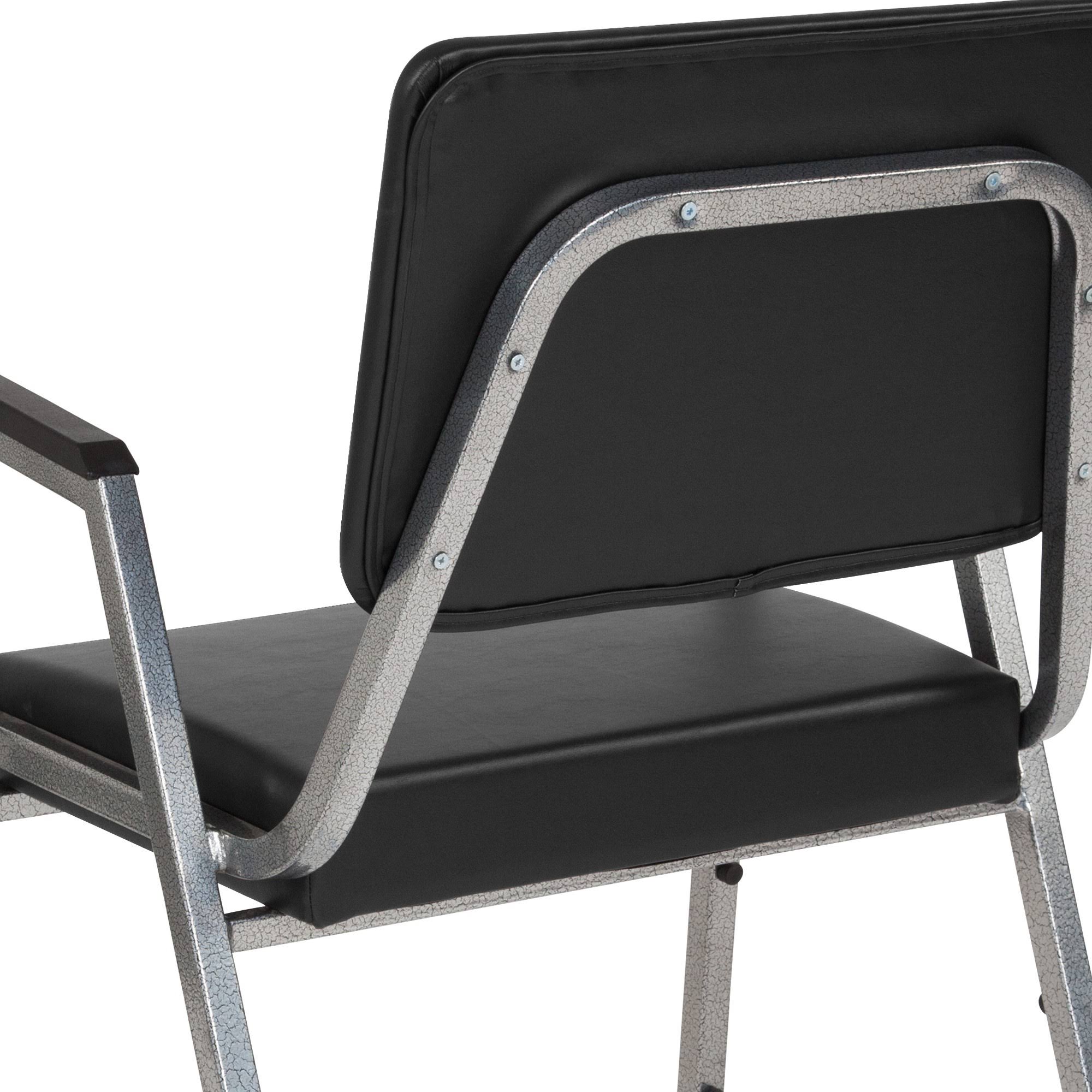 Black Vinyl Bariatric Arm Chair K69486