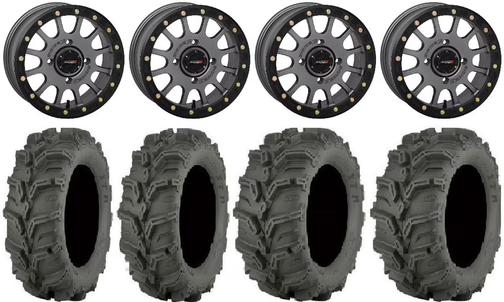 Grey 14" Wheels 27" Mud Lite XTR Tires R55880