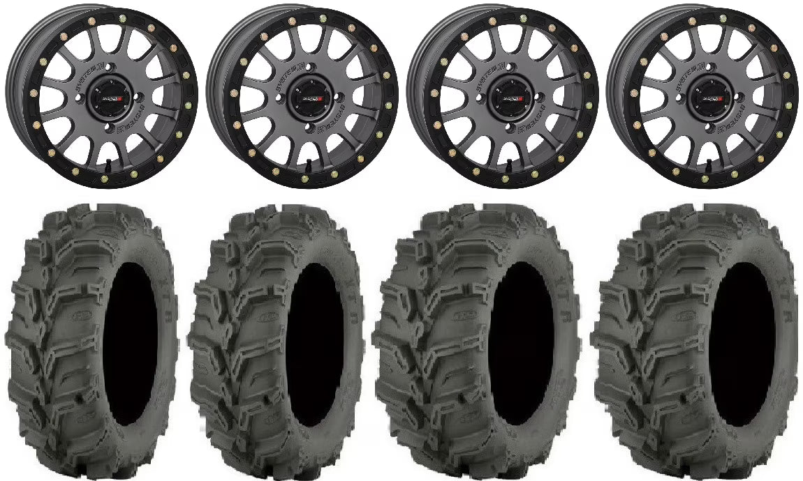 Grey 14" Wheels 27" Mud Lite XTR Tires R55880