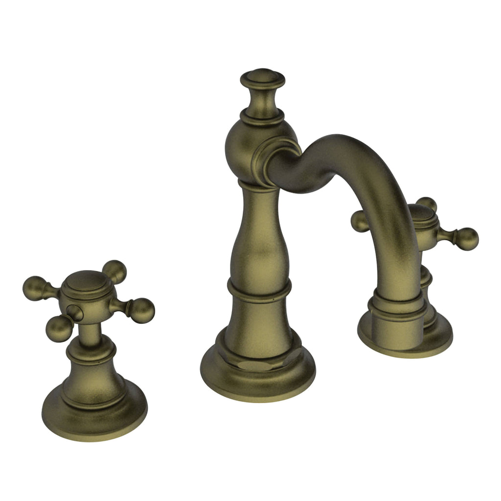 Antique Brass Widespread Bathroom Faucet N531513
