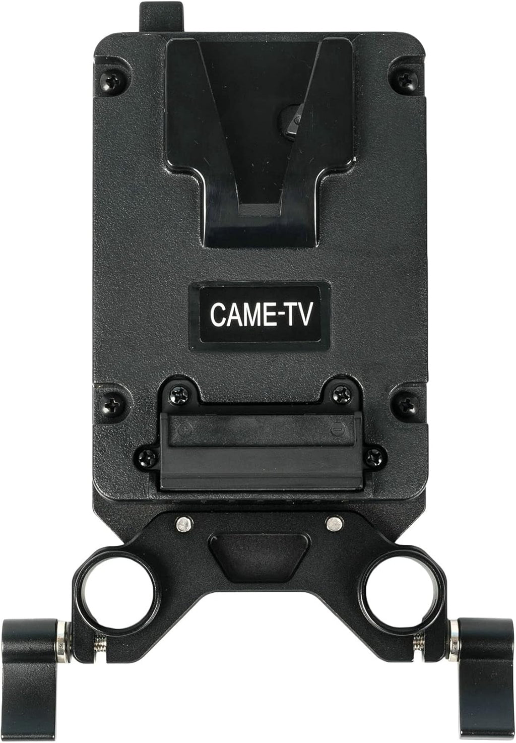 Mini V-Mount Battery Plate with 2 D-tap Outputs 15mm Rod System E5869
