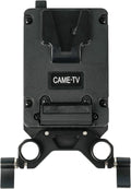Mini V-Mount Battery Plate with 2 D-tap Outputs 15mm Rod System E5869