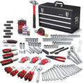 438-Piece Mechanics Tool Set with 3-Drawer Metal Box P242