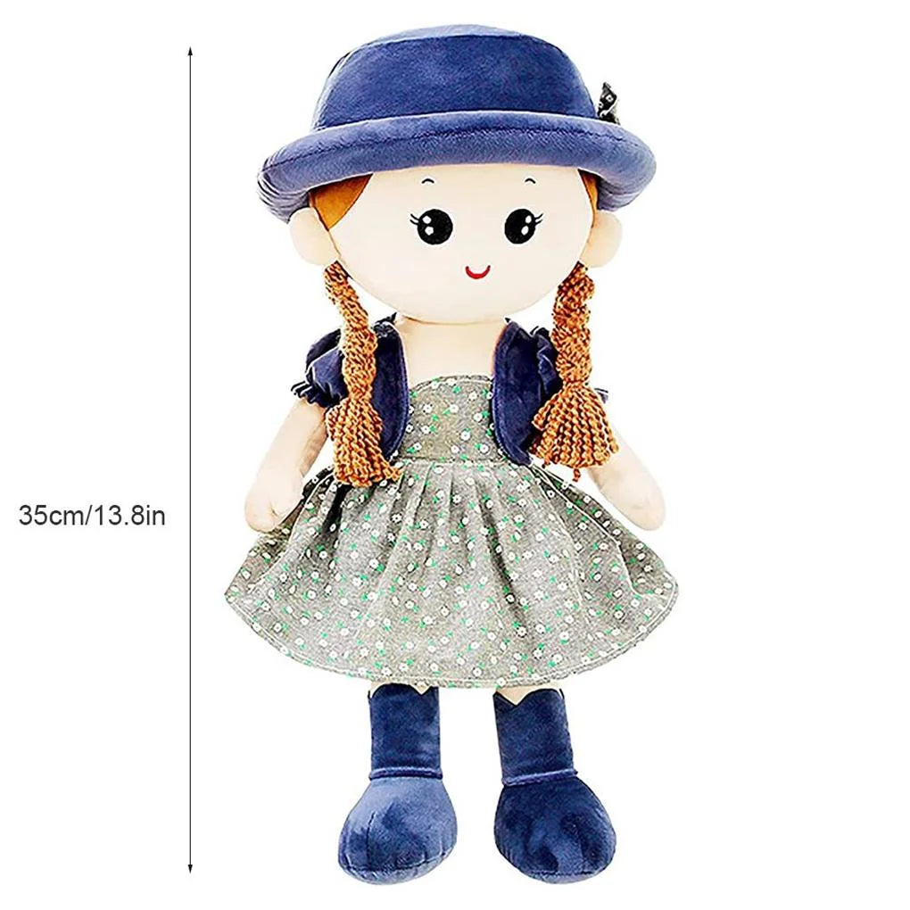 Blue Rag Doll Plush Toy E644278