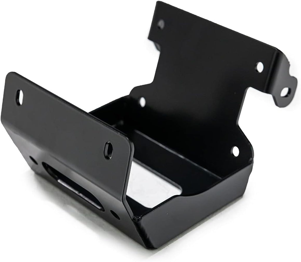 Black Ops Winch with Heavy Duty Winch Mounting Plate, 3/16" Steel Plating, Pack of 2 Q325725