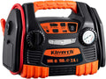 Jump Starter 900 Peak 9AH Portable Car Jump Starter with Air Compressor Tire Inflator USB Port 12V Power Ports G54986