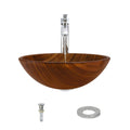 Chrome Vessel Faucet Ensemble U883