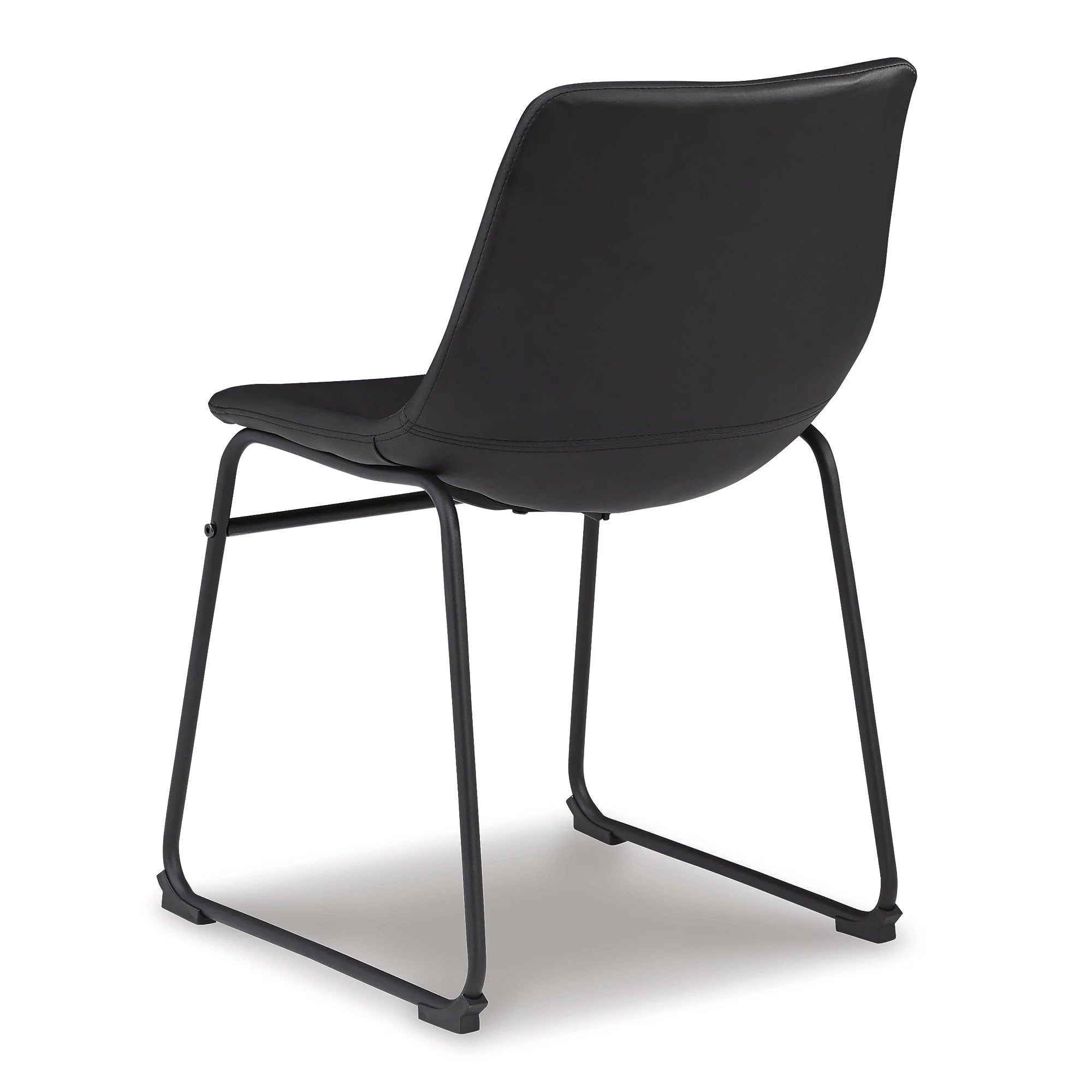 Black Bucket Chair, Set of 2 F111