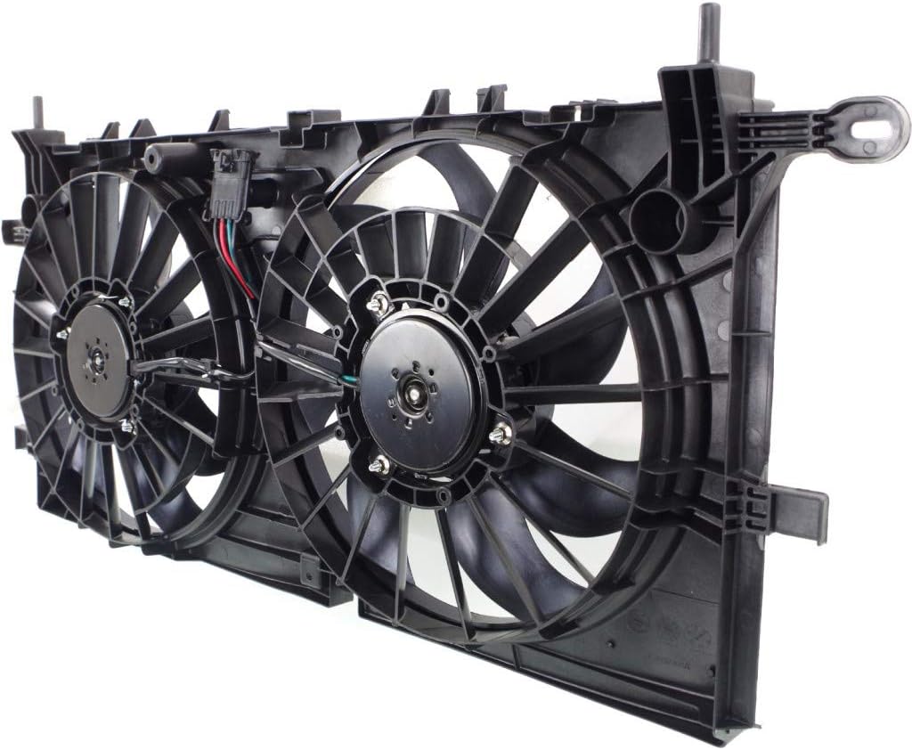 Radiator Fan for Chevy Uplander 2006 2009 Dual Fan 3.9L Engine P649