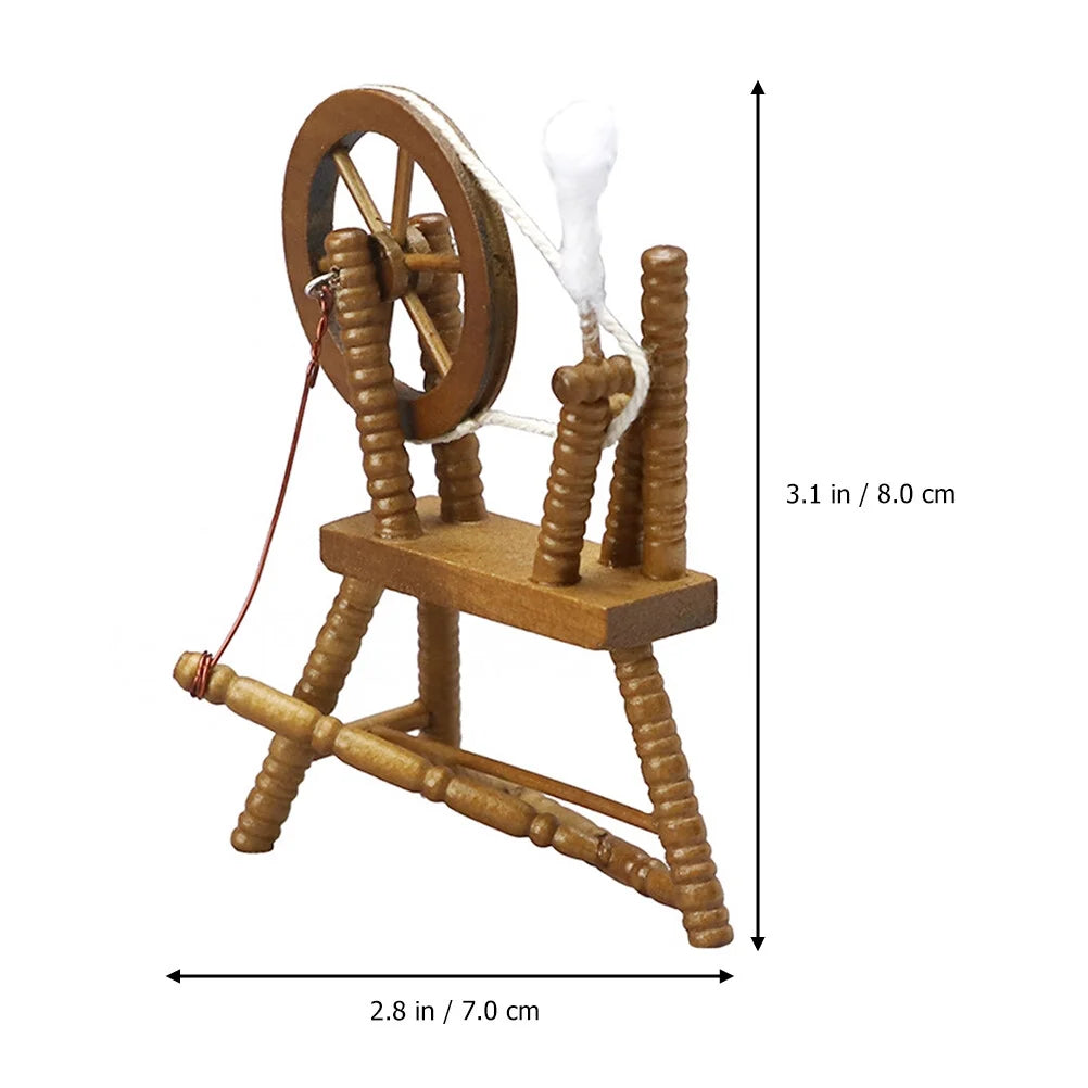1pc Miniature Textile Making Car Playhouse Furniture Child Toy T695985