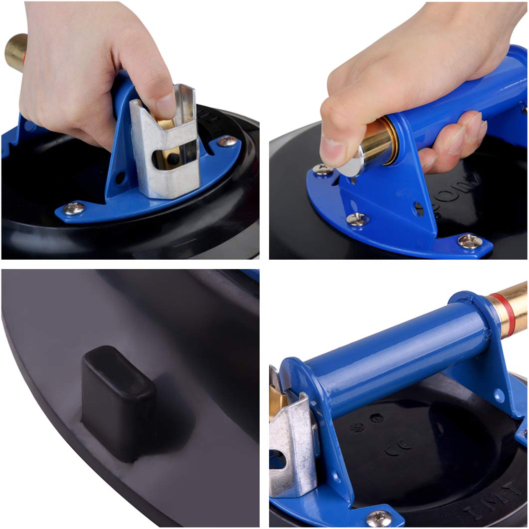 2 Pack 8 Glass Suction Cup Heavy Duty Hand-held Vacuum Panel Lifter T596