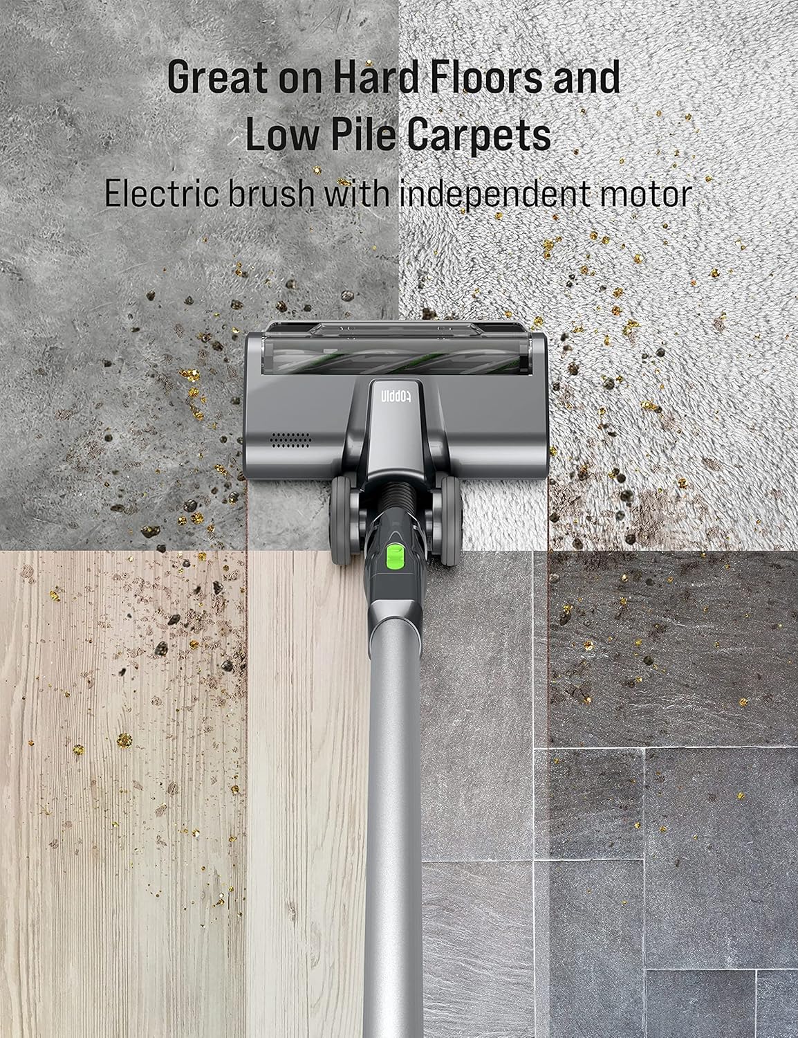 Cordless Stick Vacuum Cleaner with Detachable Battery V833827