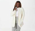 Pearl Boucle Shawl Cardi V270403