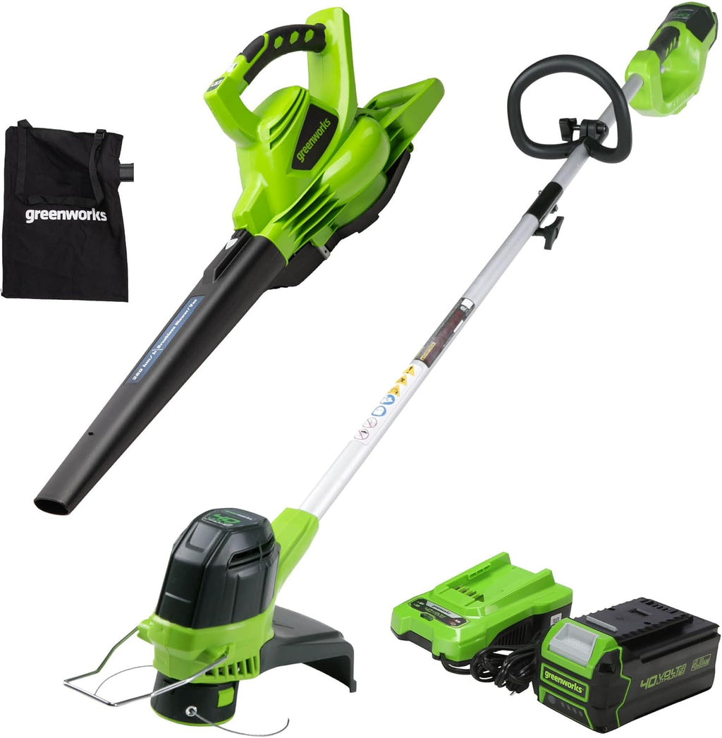 40V Brushless Cordless Blower / Vacuum with 4.0Ah Battery and Charger L6048