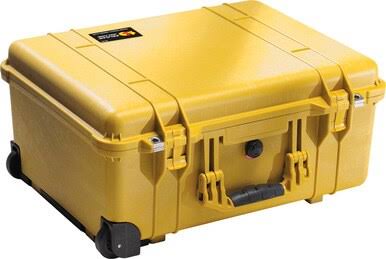 Waterproof Case with Yellow and Black Dividers Y9201