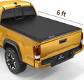 Soft Tri Fold Truck Bed Tonneau Cover for 6 ft Bed H417289