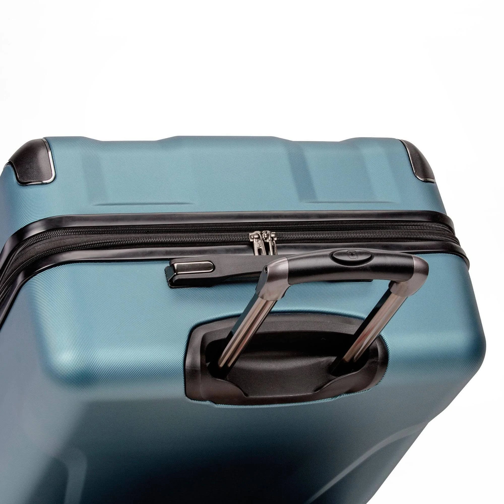 Teal Blue Hardside Suitcase V5434