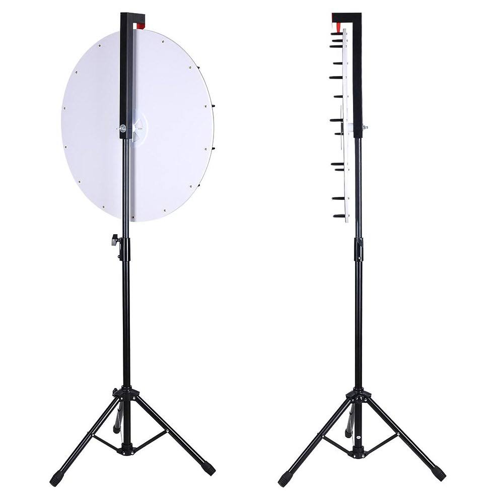 24x22 Color Prize Wheel with Folding Tripod Floor Stand B407