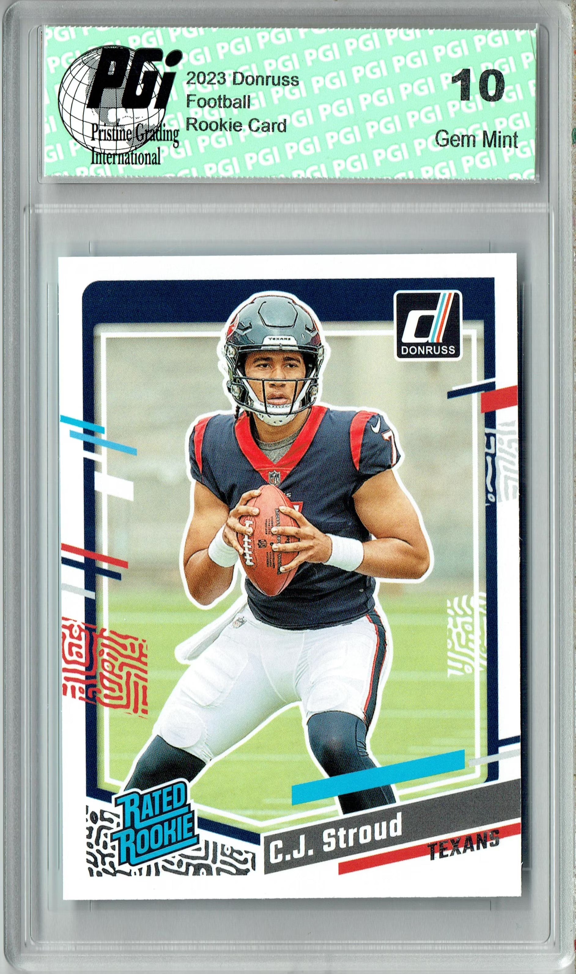 Houston Texans Rated Rookie Card PGI 10 K6238