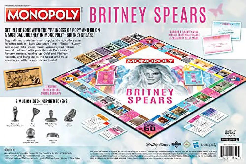 Collector's Edition Monopoly Game with Custom Game Board T104704