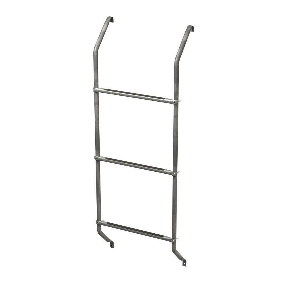 Galvanized Steel Basement Window Well Egress Escape Ladder M529