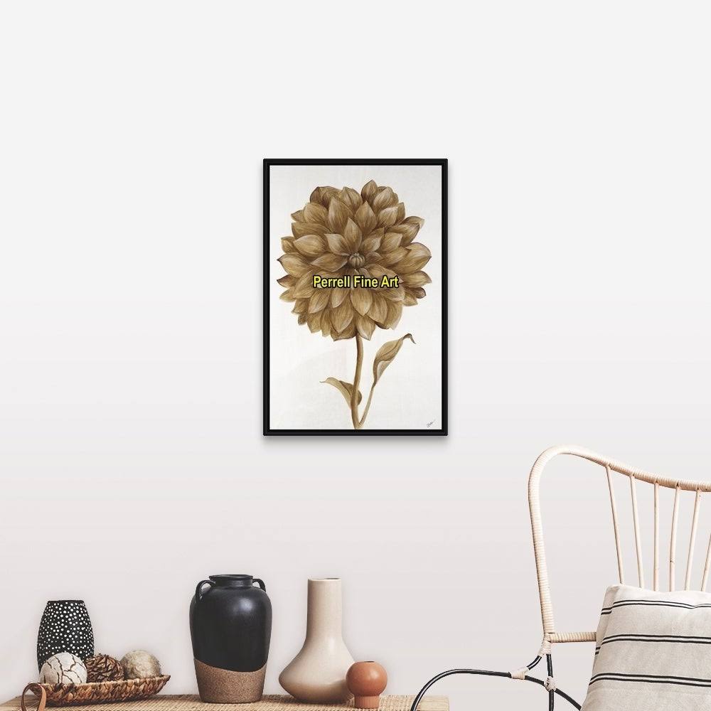 Black Float Frame Canvas Art - 20 x 30 H21240