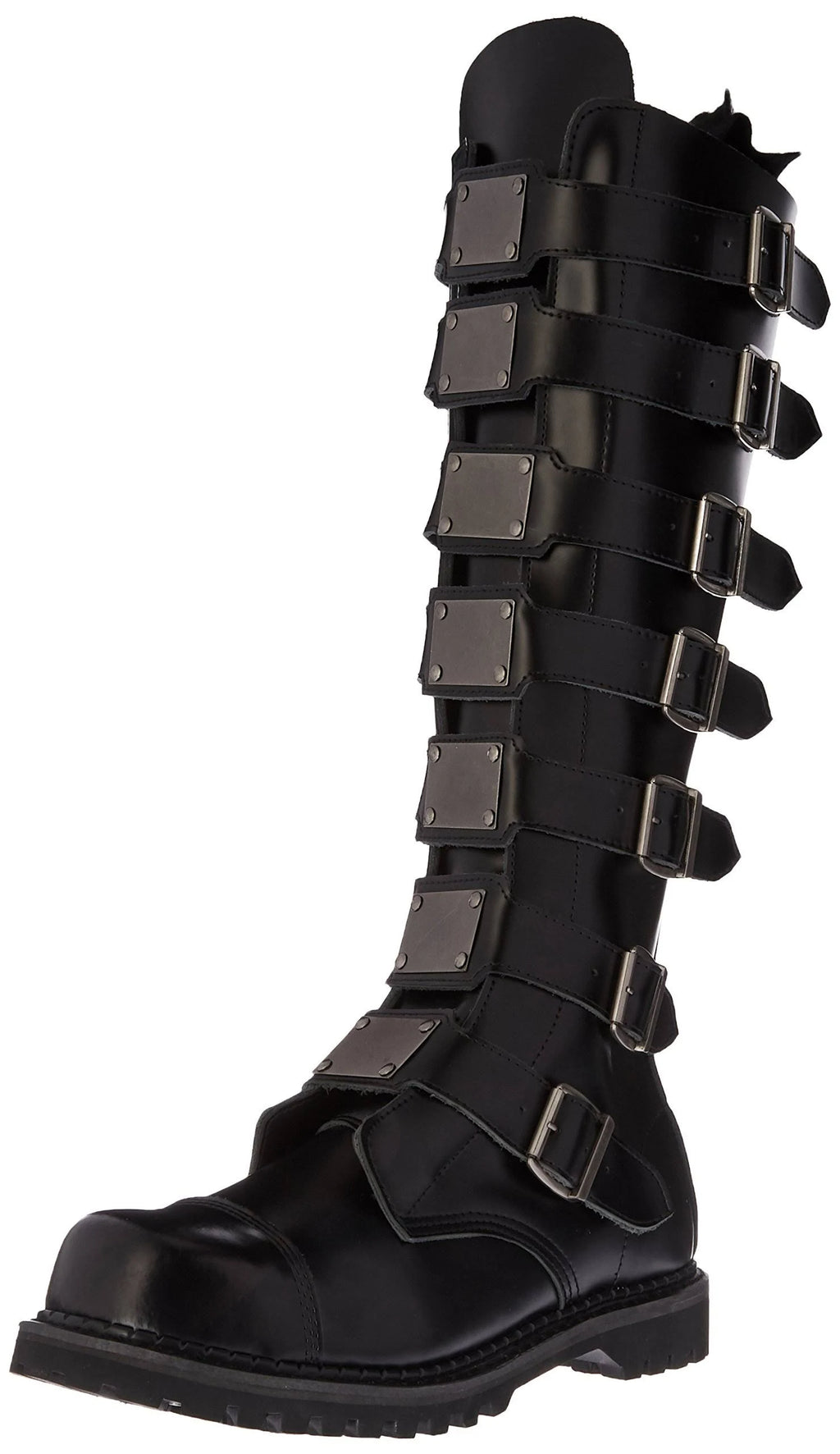 Black Leather Reaper 30 Shoes U96258