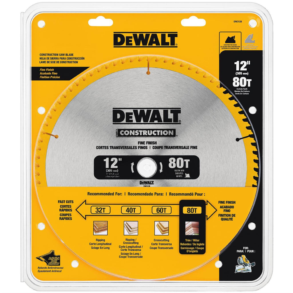 12in Circular Saw Blade F123
