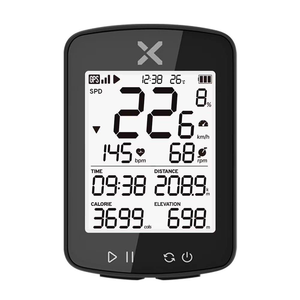 Wireless Waterproof Bike Computer with Speed Distance Thermometer Z1297