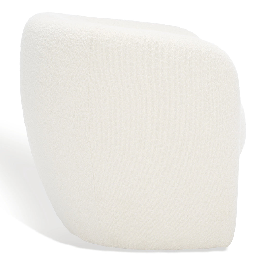 Ivory Boucle Accent Chair I531