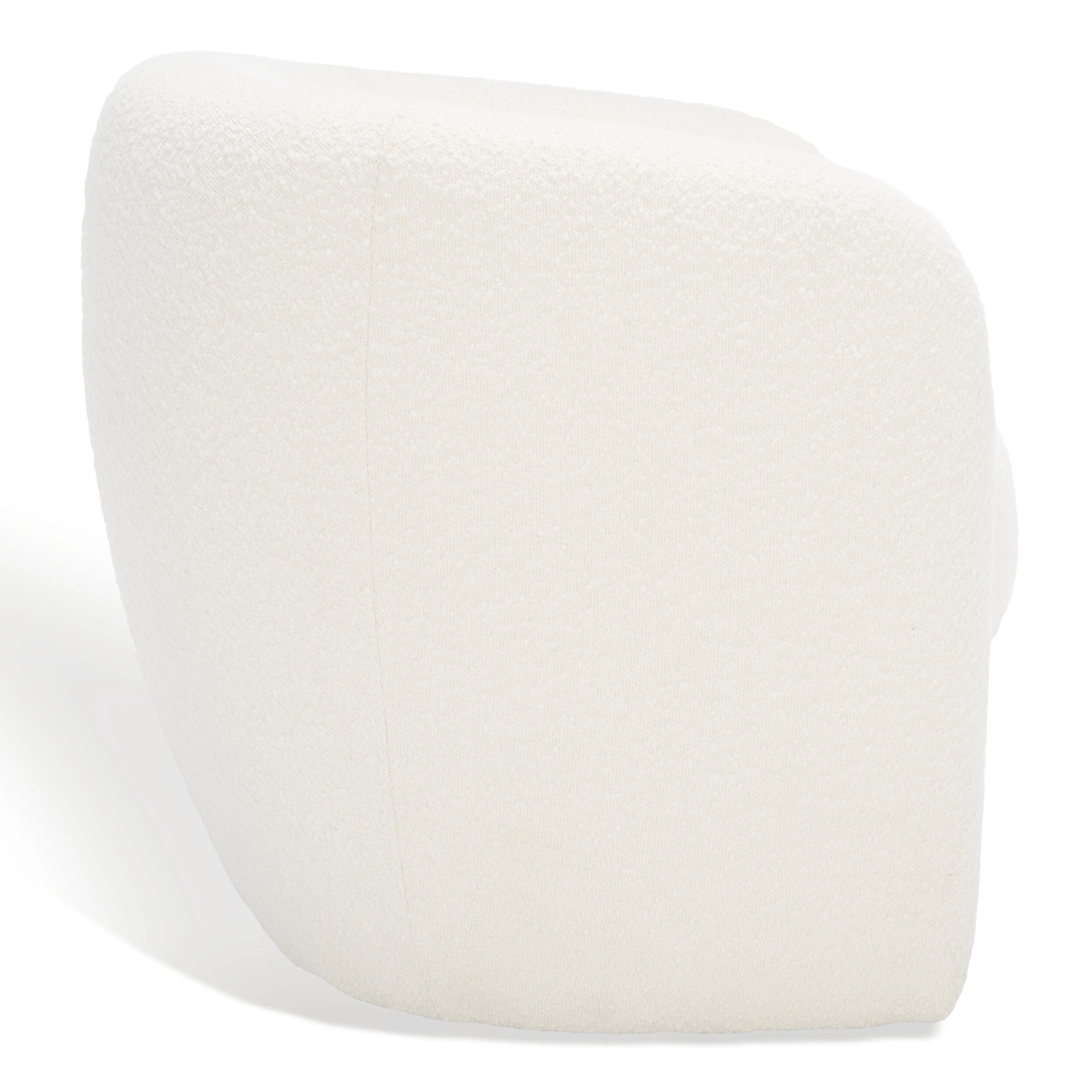 Ivory Boucle Accent Chair I531